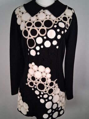 Vintage Miss Hartnell of Melbourne International Mod Shift Dress sz SSW - US 4/6